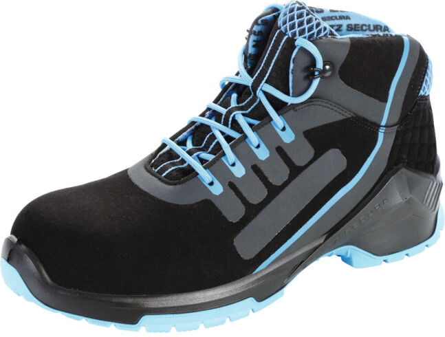 Steitz Secura Sandales noir/bleu VD PRO 1000 VF ESD, S1P XB, Pointure UE: 48 (PRO 1000 VF ESD S1P XB GR.48/49)