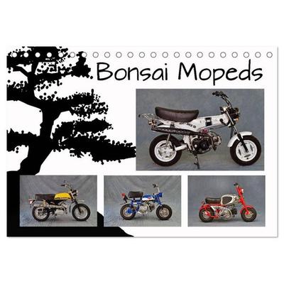 Bonsai Mopeds (Tischkalender 2027 DIN A5 quer), CALVENDO Monatskalender