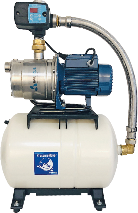 Ewuaqua Hauswasserautomat 61271 4-60, 60 m, 4,2 cbm/h, mit externem Pumpenschaltautomat