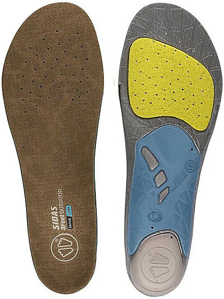 SIDAS Einlegesohlen fürs Wandern - 3Feet Outdoor Low blau   39-41 B