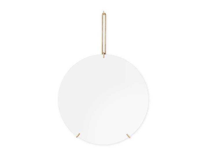 MOEBE Miroir mural Moebe Ø 30 cm Laiton