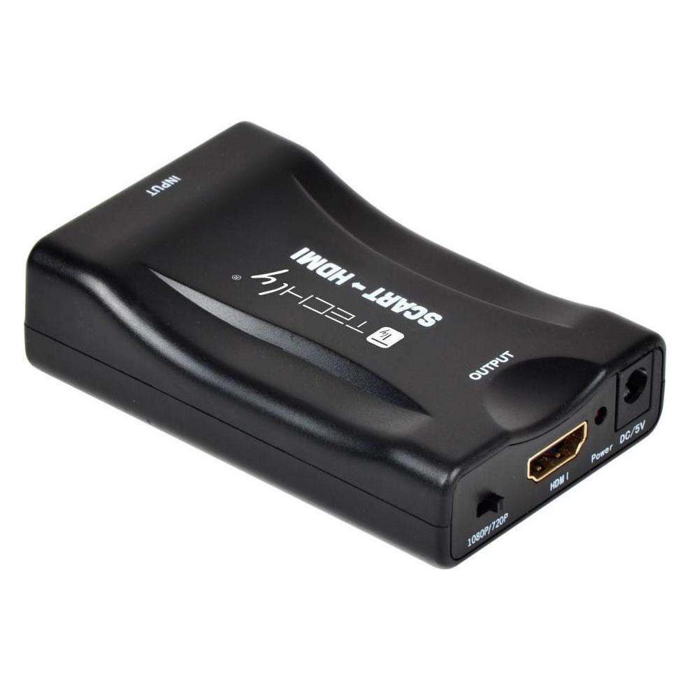 Techly Compact Converter SCART to HDMI (0.06 m) (361926)