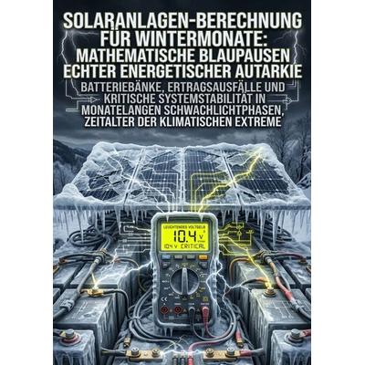 Solaranlagen-Berechnung für Wintermonate: Mathematische Blaupausen echter energetischer Autarkie, Taschenbuch von Harry Karz, Epubli,