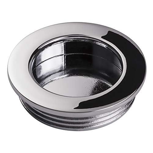 SOTECH Meubelgreep EL-06 Infreesgreep, Chroom gepolijst, Lengte: 40 mm