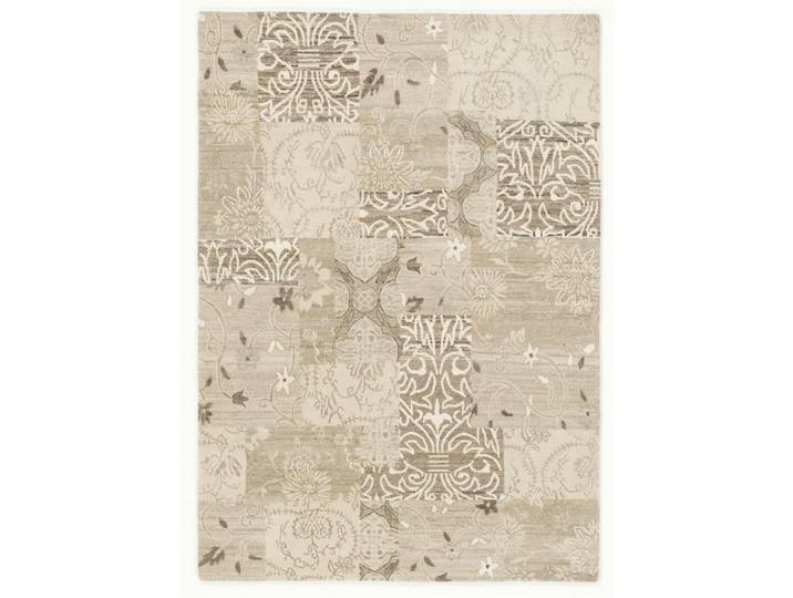 Cazaris Wollteppich Emporium, Naturfarben, Beige, Abstraktes, rechteckig, 140x200 cm, Care & Fair, für Fußbodenheizung geeignet, in verschiedenen Größen erhältlich, Teppiche und Böden, Teppiche, Orientteppiche
