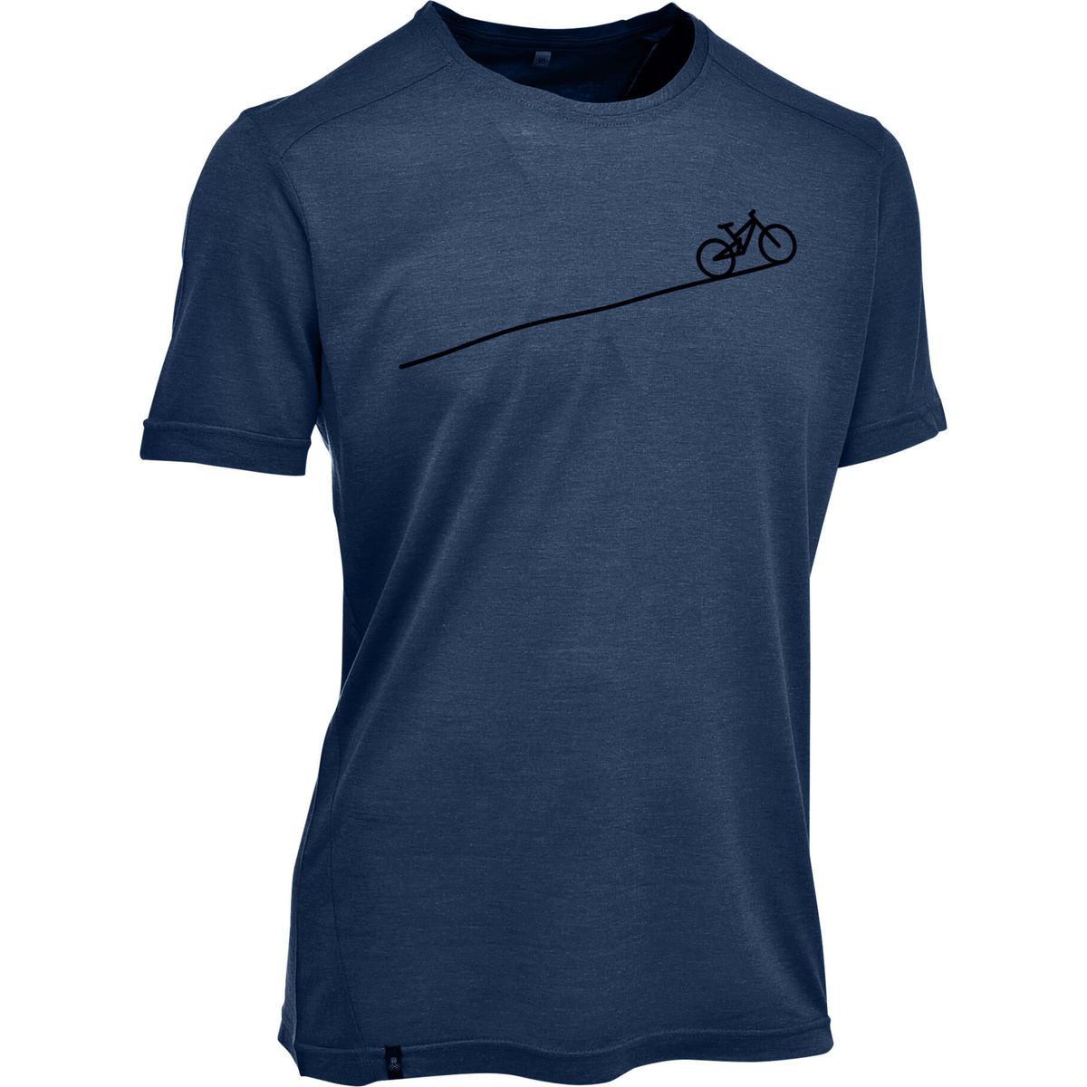 MAUL Sport Bezau - 1/2 T-shirt+print sky blue (74) 66 4944600323-74-66