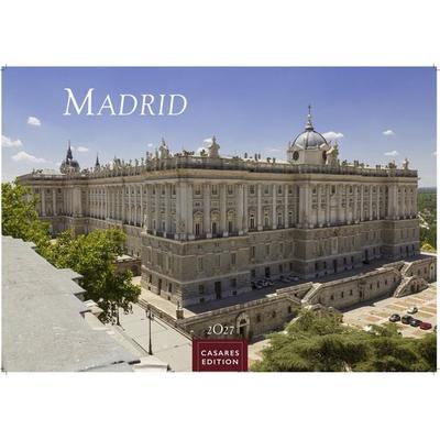 Madrid Kalender 2027 – Wandkalender | Fotokalender Spanien 24x35cm - mit atemberaubenden Fotos der bekanntesten Sehenswürdigkeiten und Highlights der