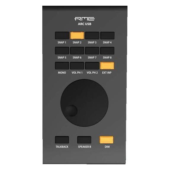 RME Audio ARC USB Advanced Remote Control Black Edition (Gerätespezifische Fernbedienung, Universal Fernbedienung, Bluetooth) (RME ARC USB BLACK)
