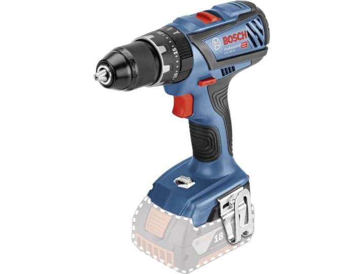 Bosch Professional 18V System perceuse-visseuse à percussion sans-fil GSB 18V-28 (couple maxi de 63 Nm)