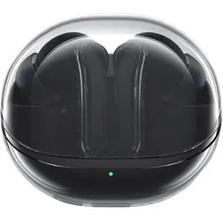 Soundpeats Earphones Clear (black) (ANC, 7 h, Kabellos), Kopfhörer, Schwarz