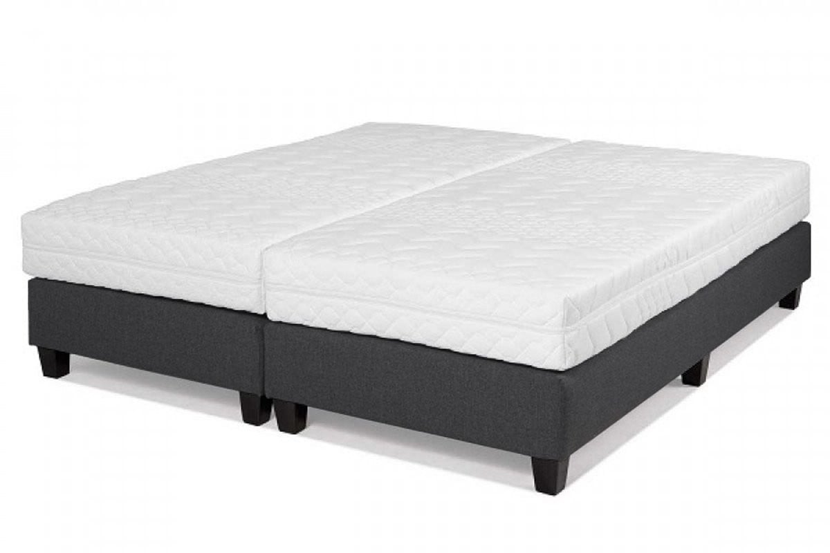Hotelbed Cambridge Boxspring 160 x 210 cm antraciet