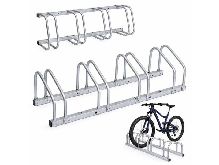 Relaxdays Porte-vélos réglable, plusieurs vélos