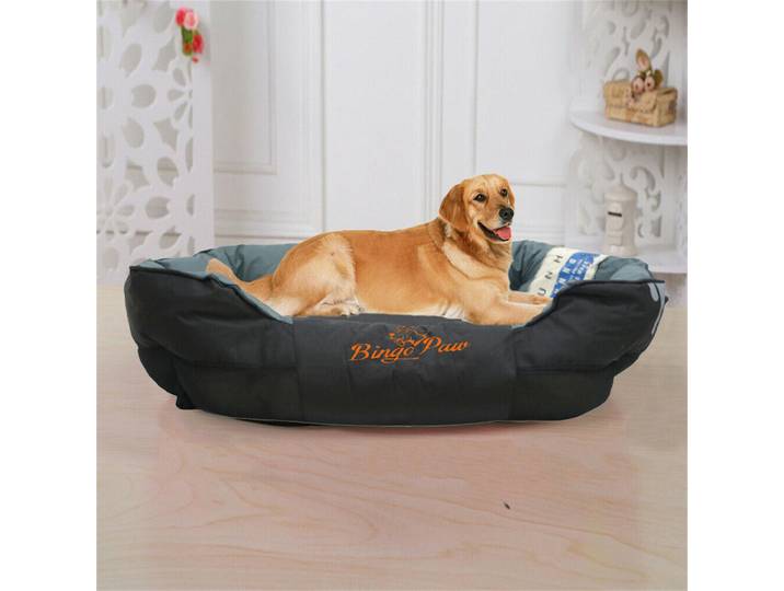 Lit pour chien orthopédique XXL XL, grand canapé pour animaux, tapis imperméable, panier pour chiot, coussin amovible lavable