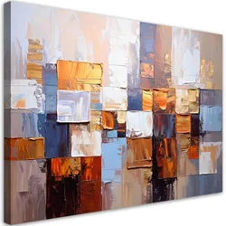 LEINWANDBILD Bunte Imitation von Farbe 100x70cm