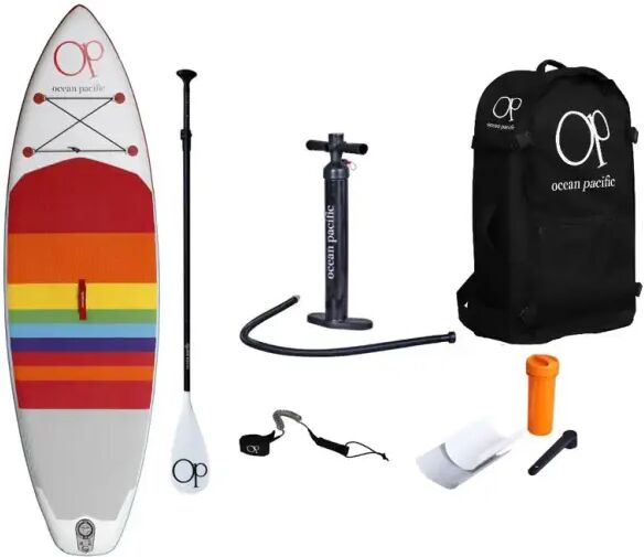 Ocean Pacific Sunset Lite 9'6 Aufblasbares SUP Board (Weiß)