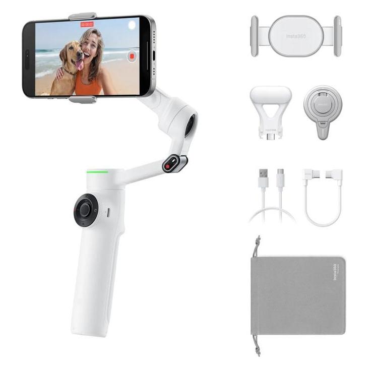 Insta360 Flow 2 Pro Creator Kit (Smartphone, 0.30 kg) (CINSABQB-SW)