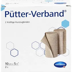 Puetter Verband 10cmx5M Cpc 2 ST