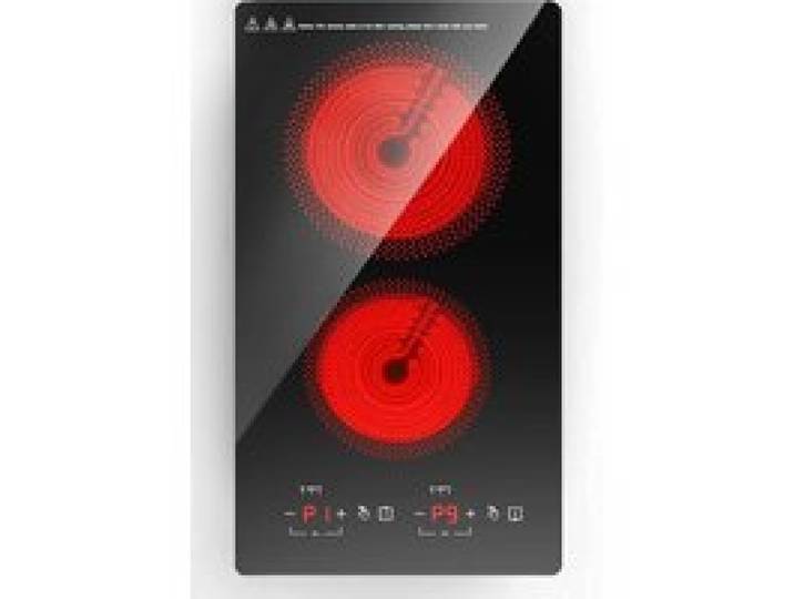 Plaque Vitroceramique 2 Feux Encastrable Rechaud Electrique 30Cm