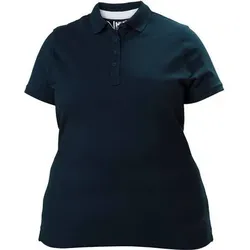 HELLY HANSEN Damen Polo W CREW PIQUE 2 POLO, Größe 3XL in Schwarz Schwarz