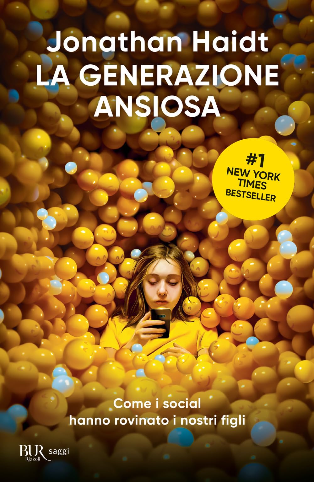 Jonathan Haidt - La generazione ansiosa. Come i social hanno rovinato i nostri figli (BUR Saggi) - Preis vom 02.10.2026 23:42:20 h
