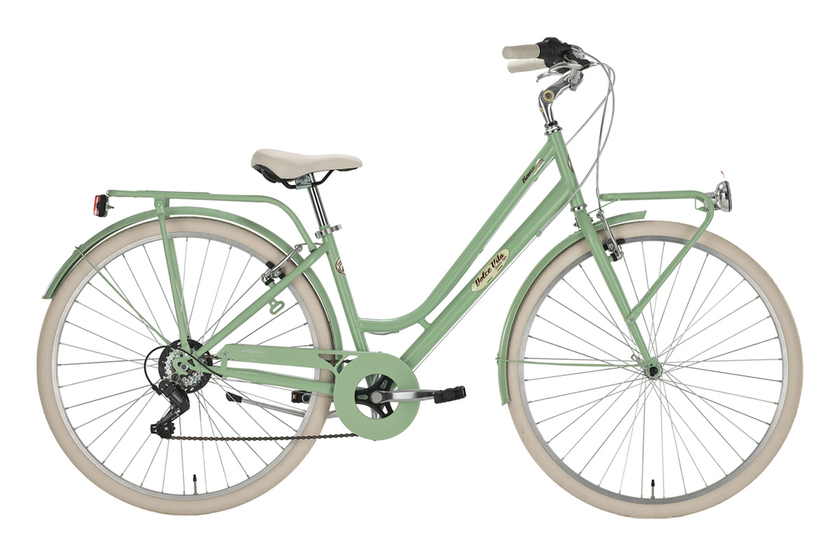 Stadtfahrrad Dolce Vita by Canellini ROMA 28" damen - Hellgrün