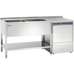 Bartscher Spülcenter 700 B1600 2 Becken LI