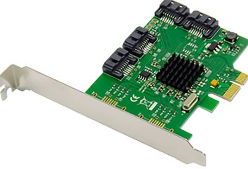 Dawicontrol DC-614e PCIe RAID 4-Kanal SATA6G Blister Multimedia-Technik PCI Express Karten
