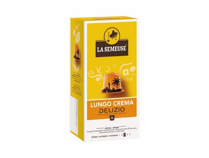 La Semeuse Delizio Lungo Crema 16x Kapseln Kaffeekapseln – Nespresso Kapseln