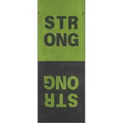 Fitnesstuch GYM (BL 50x130 cm) - grün - BL 50x130 cm