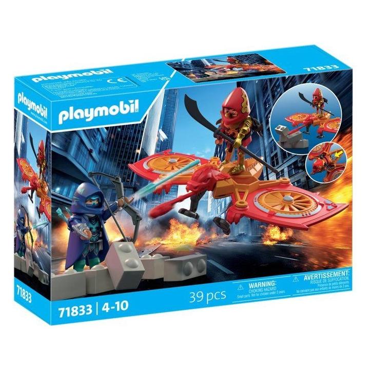 Playmobil 71833 Helden-Drohne gegen bösen Ninja (Playmobil Action Heroes) (71833)