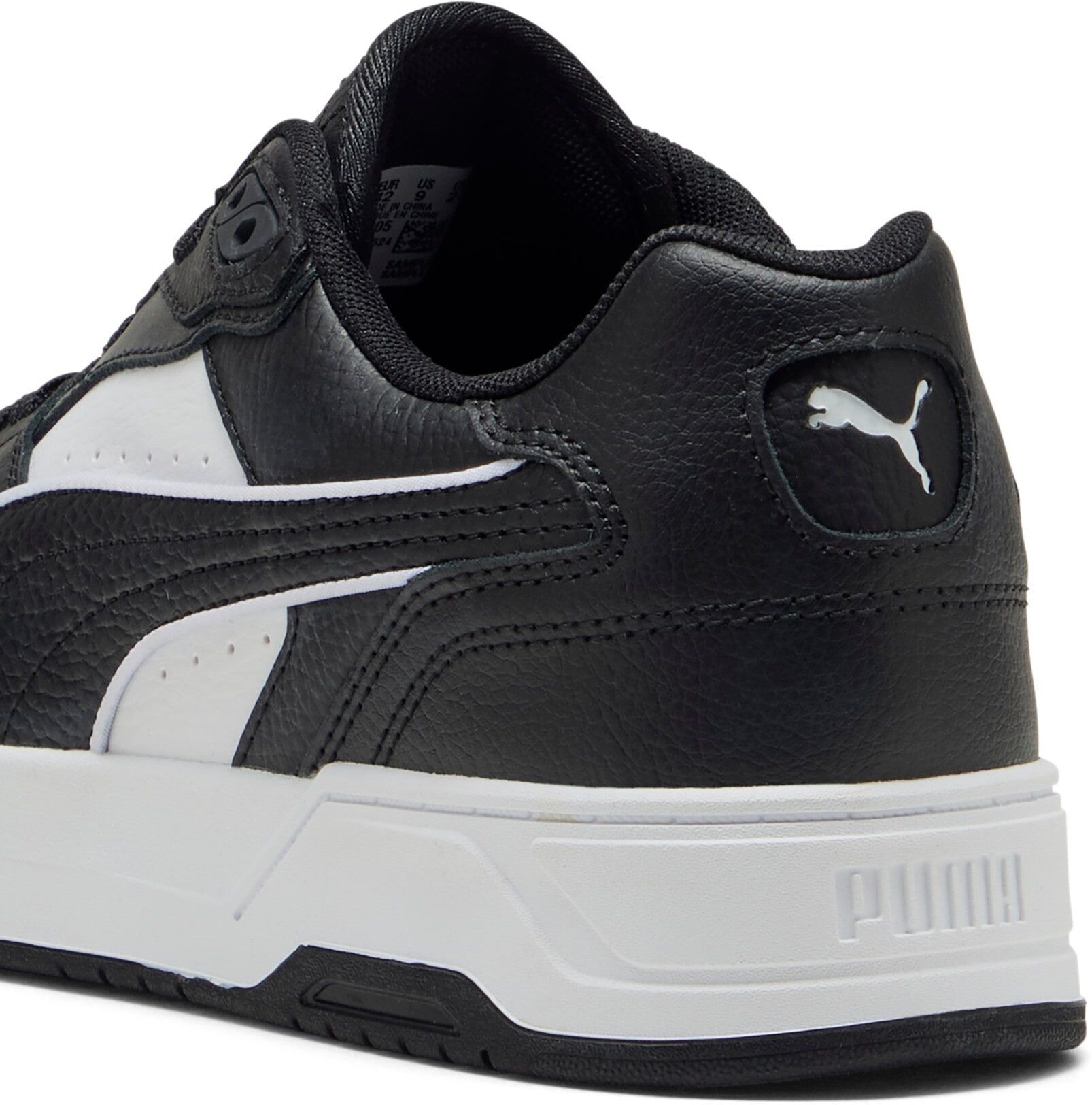 Sneaker PUMA "RBD BREAK LOW", Damen, Gr. 44, Textil, puma weiß, puma schwarz, puma schwarz, Leder, mehrfarbig, Schuhe Sneaker, für sportlichen Streetstyle, mit Leder-Obermaterial puma weiß, puma schwarz, puma schwarz 44, Textil