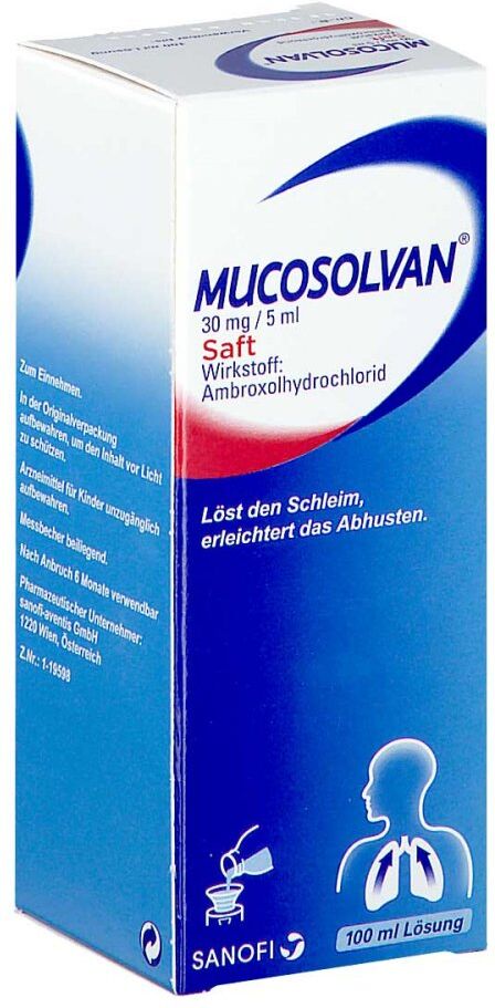 Mucosolvan Schleimlöser Hustensaft 100ml