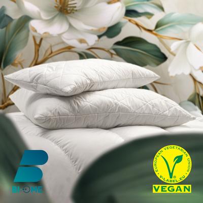 Microfaserkissen JOHN COTTON "Anna, Kopfkissen vegan, 40x80, 80x80, tierfreundlich und luxuriös", weiß, B:40cm H:15cm L:80cm, Bezug: 100% Polyester. Füllung: 100% Polyester, Kopfkissen, Hochwertige, hypoallergene Füllung. Atmungsaktiv und pflegeleicht