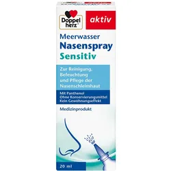 DOPPELHERZ Meerwasser Nasenspray mit Panthenol 20 ml
