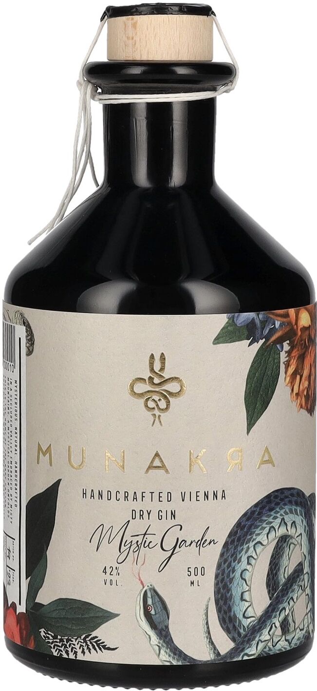 Munakra Handcrafted Vienna Dry Gin Mystic Garden 42% Vol. 0,5l