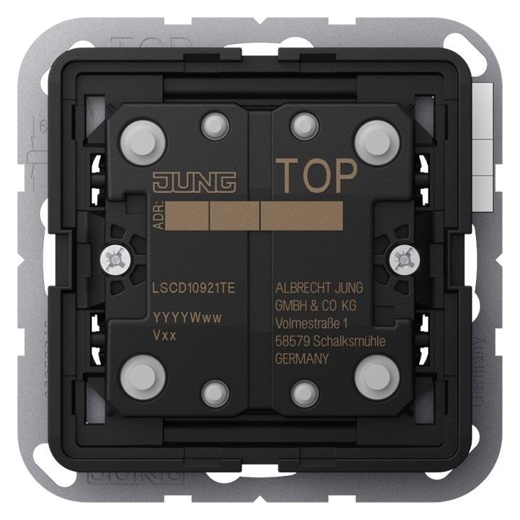 JUNG LSCD10921TE KNX Erweiterung 2f. Taster (LSCD10921TE)