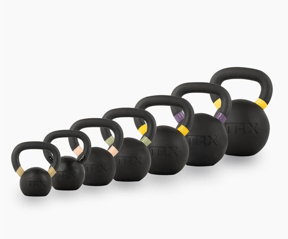 Kettlebell TRX, silber (silberfarben), Hanteln, 20 kg, Stahl, Kettlebell silberfarben 20 kg