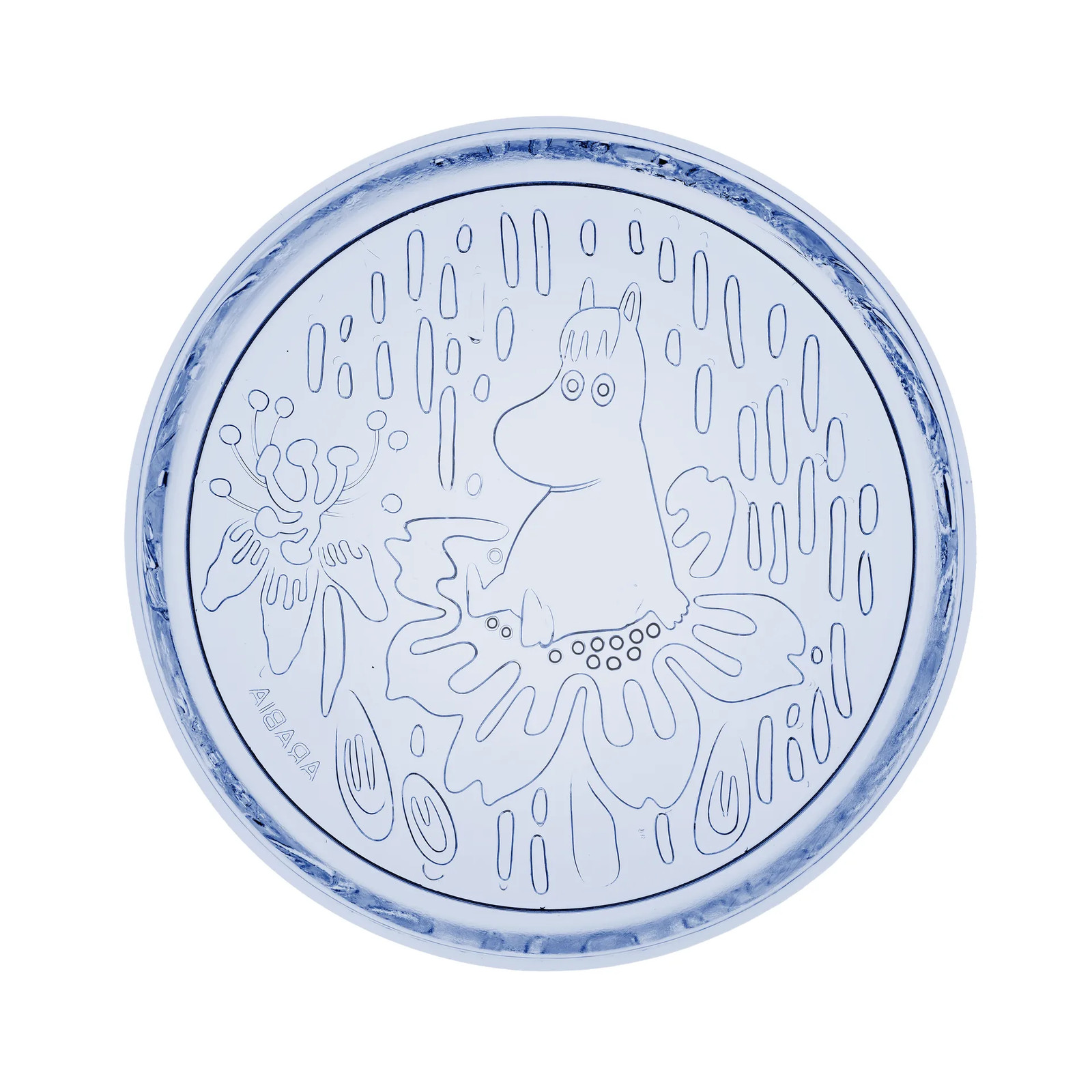Moomin Arabia Moomin bord Aqua Ø 15,5 cm