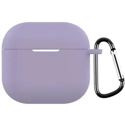 Cover-Discount Silikoncase Schutzhülle (Ladecase Hülle), Kopfhörertasche + Schutzhülle, Violett