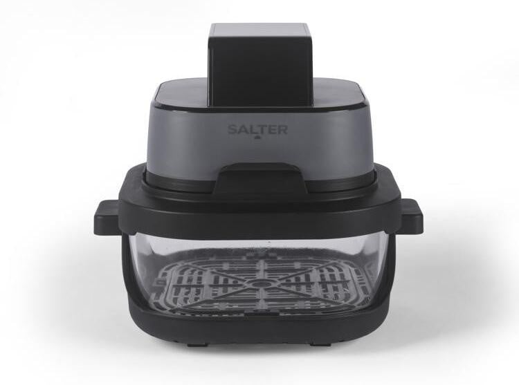 Salter Crisp & Go heteluchtfriteuse, grijs
