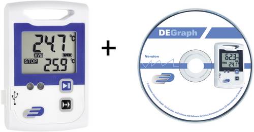 Dostmann electronic 5005-1105 LOG100 CRYO Set Temperatur-Datenlogger Messgröße Temperatur -30 bis 70°C