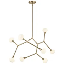 Cassius 8-flammige Pendelleuchte KL-CASSIUS-8P-CPZ