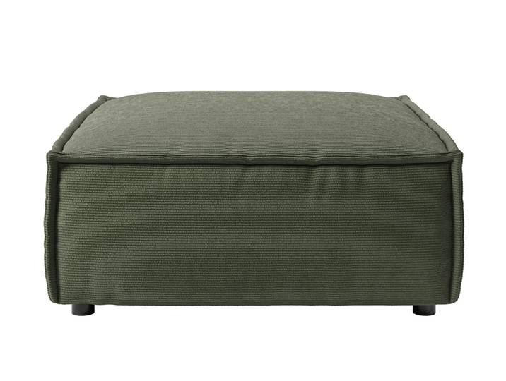 Candy Upper East Feincord Hocker 95x95 cm
