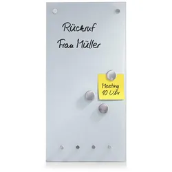 Whiteboard 60,0 x 45,0 cm lackierter Stahl weiß