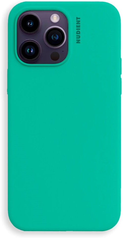 Nudient iPhone 14 Pro Base Silicone Cover - Mint Green