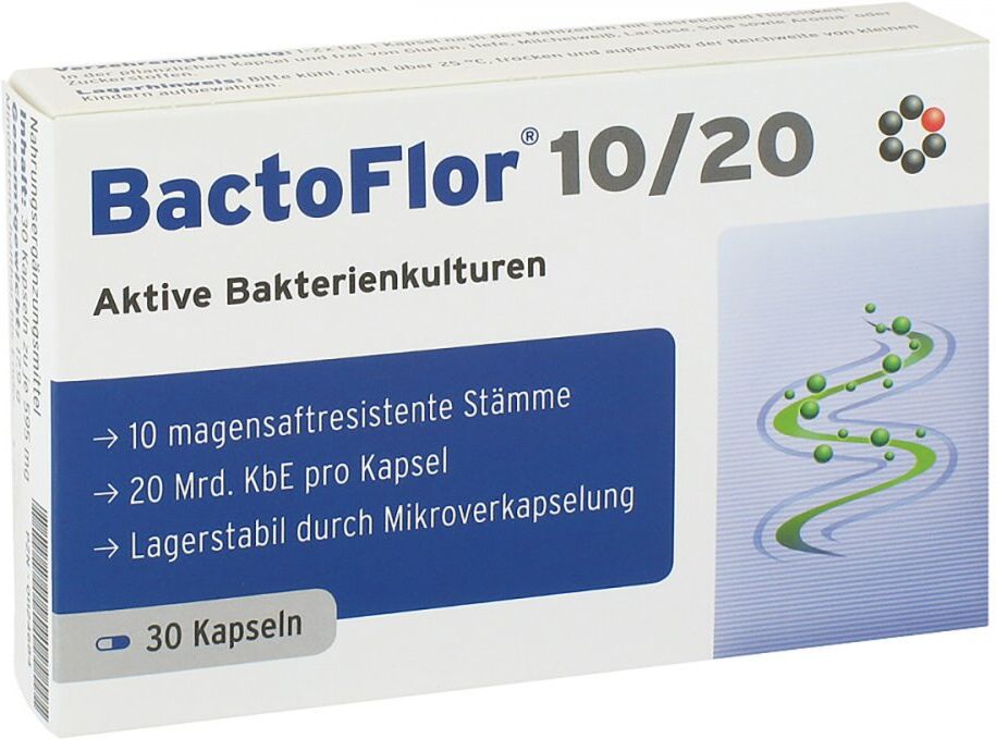 Bactoflor 10/20 Kapseln 30stk