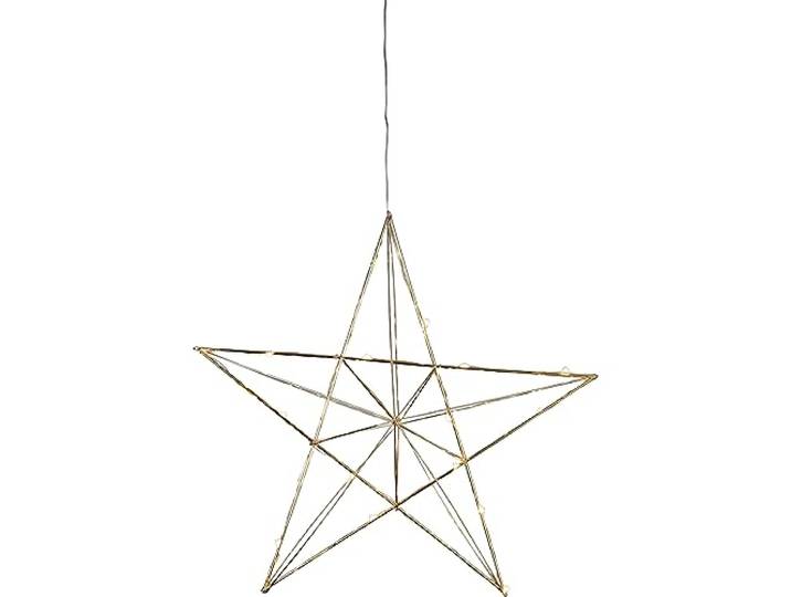 EGLO LED Weihnachtsdeko mit Dekostern zum Aufhängen