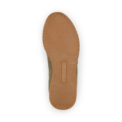 Sneaker MARC O'POLO "aus Leder und Mesh", Damen, Gr. 39, Mesh, pure sage, Obermaterial: 100% Leder, unifarben, Schuhe Sneaker