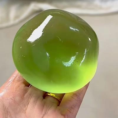 Quick Pick Pro Slow Rise Stress Ball Sensory Toy For Anxiety Relief & Hand Exercise light Green