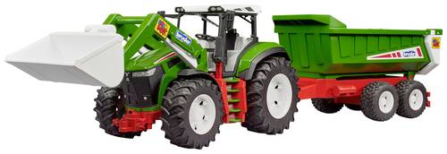 Bruder ROADMAX Traktor mit Frontlader und Kippanhänger Fertigmodell Landwirtschafts Modell